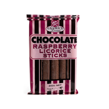 Licorice - Chocolate Raspberry Logs 'Licorice Lovers'